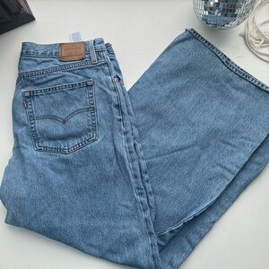 Levi 501s Wide Leg Jeans 31W